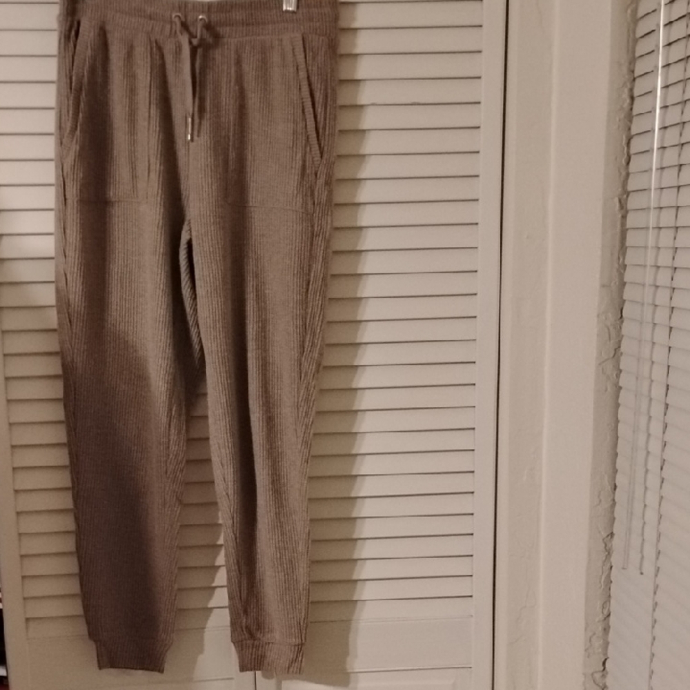 Splendid Tan Ribbed Pajama Set - Picture 4 of 6